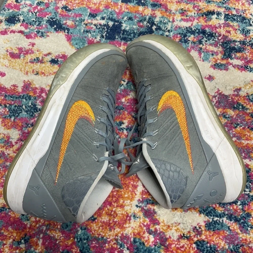 Kobe AD Mid “Grey Snakeskin” Sneakers size 9
